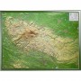 Georelief Harz 3D relief map (77 x 57 cm) (in German) (80206)