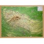 Georelief Harz 3D relief map (77 x 57 cm) (in German) (80207)
