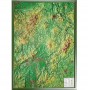 Georelief Large 3D relief map of Hesse (in German) (44636)