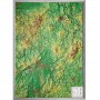 Georelief Large 3D relief map of Hesse (in German) (44637)
