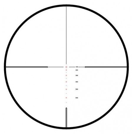 HAWKE 望远镜 Endurance 30 WA 6-24x50 SF .223/.308 (24x) (61803)