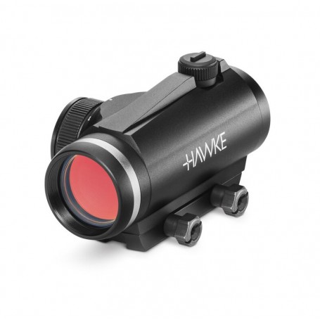 HAWKE Riflekikkert 1x25 Vantage Rødpunkt 3 MOA 11mm Skinne (79949)