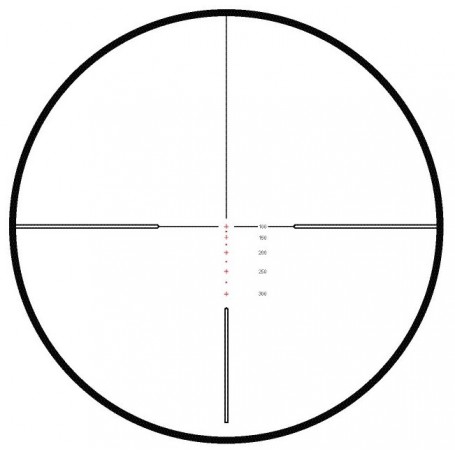 Teleskop Senapan HAWKE VANTAGE IR 4-12x40 AO, Rimfire .22 WMR (52552)
