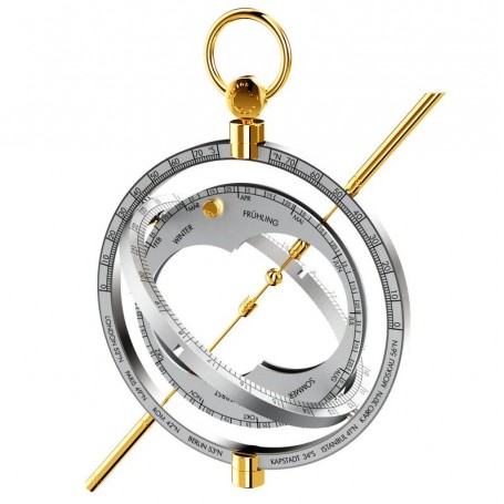 Đồng hồ mặt trời Helios Cielo Gold (83298)