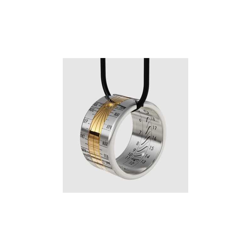 Helios Sundial Solar Ring I Ouro (84065)