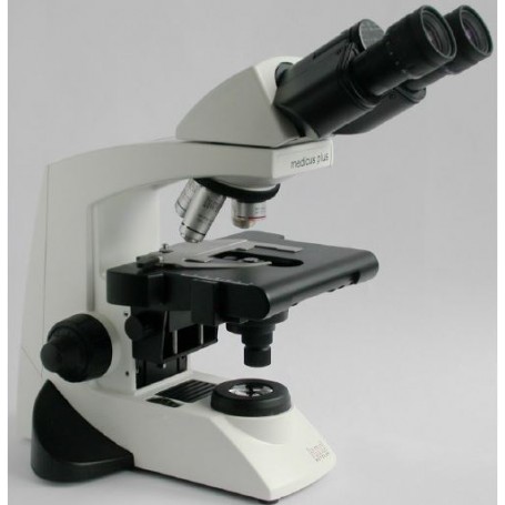 Hund Microscope Medicus plus, план, трино, безкрайност, 40x - 1000x (53119)