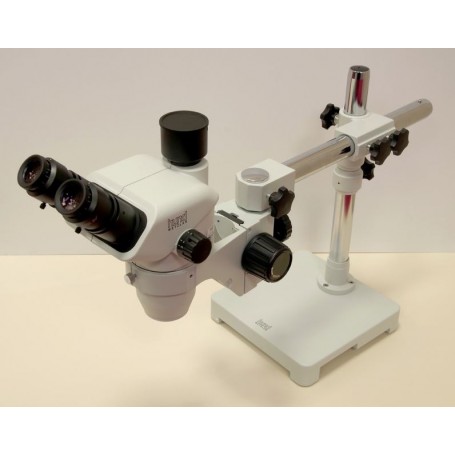 Μικροσκόπιο Hund Wiloskop stereo - F Zoom με βάση ST - S, τρινοκώδιο (44382)