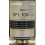 Hund Spl 100 / 1.25 до 0.60 тъмнополеви обектив за изправени микроскопи (46037)
