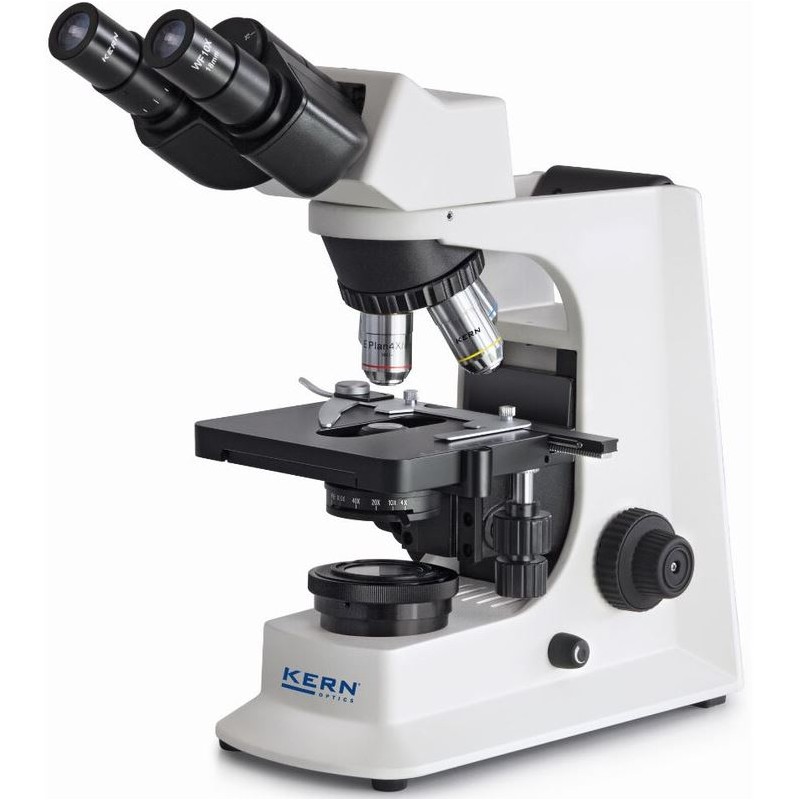 Kern Microscope Bino Inf E-Plan 4/10/40/100, WF10x20, 3W LED, OBL 127 (66347)