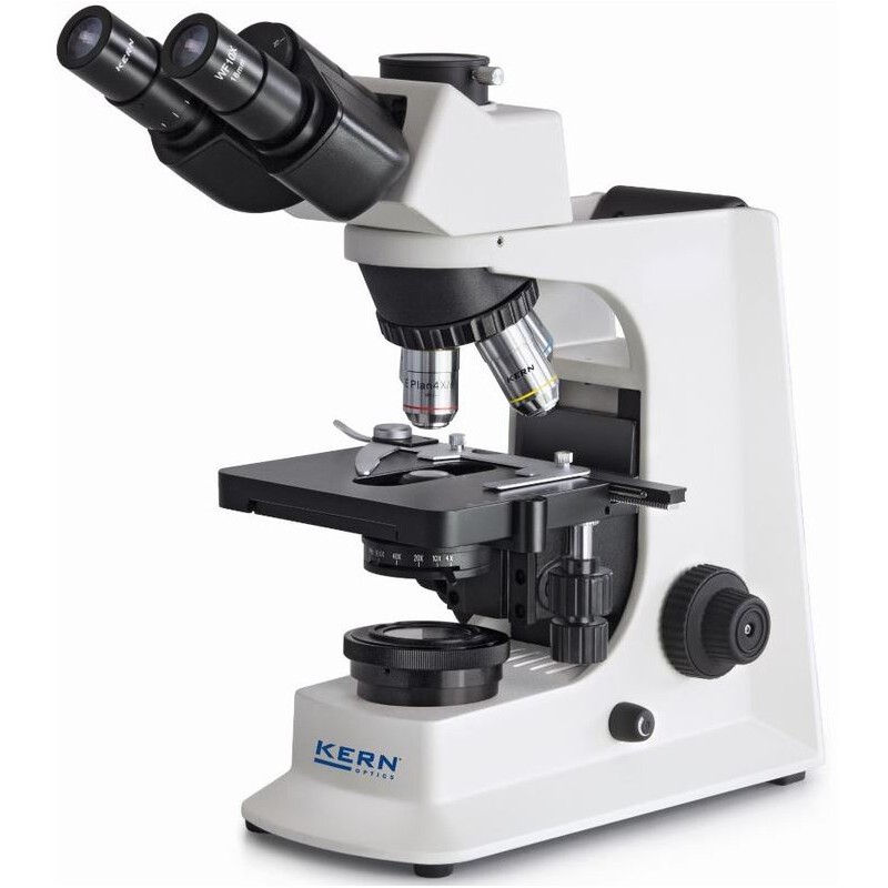 Kern Microscope Trino Inf E-Plan 4/10/40/100, WF10x20, 3W LED, OBL 137 (66352)