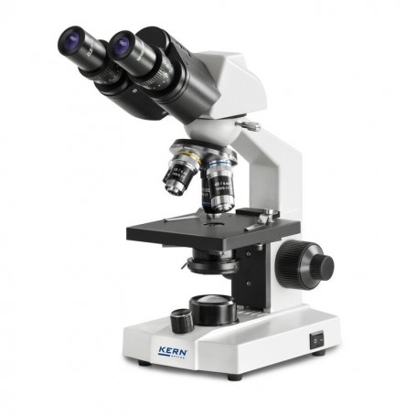 Microscopio Kern Bino Achromat 4/10/40, WF10x18, 0,5W LED, ricaricabile, OBS 104 (66374)