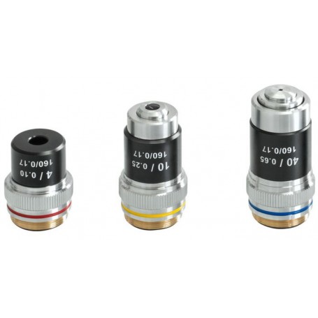 Μικροσκόπιο Kern Mono Achromat 4/10/40, WF10x18, 0,5W LED, OBS 115 (66383)
