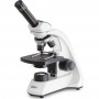 Kern Microscopio Mono Acromático 4/10/40/100, WF10x18, 1W LED, OBT 105 (66389)