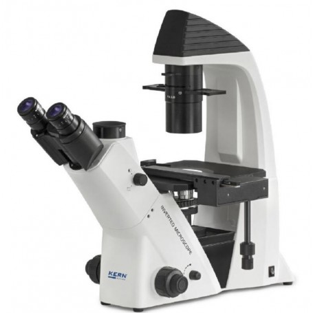 Microscopio invertito Kern Trino Inf Plan 10/20/40/20PH, WF10x22, 30W Hal, OCM 161 (66391)