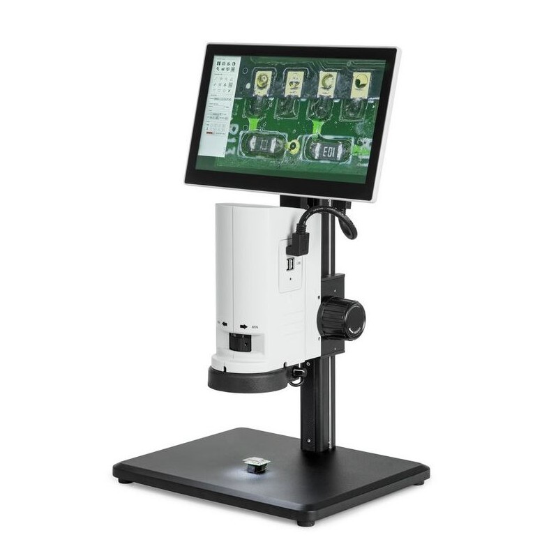 Kern Microscope OIV 255, digital, 0.7x-5x, LED, Al, HDMI (83018)