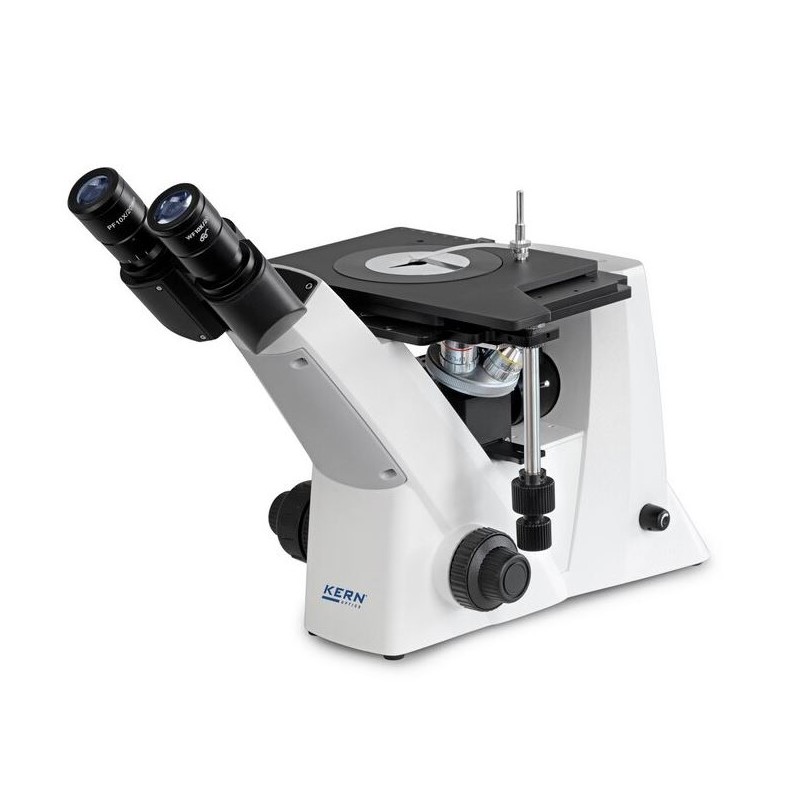 Kern Inverted microscoop OLM 170, POL, trino, omgekeerd, 5x-50x, Al, 5W LED (83021)