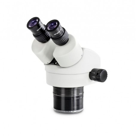 Kepala mikroskop Kern Zoom, OZL 460, bino, 0.7x-4.5x, Al, 3W LED (83036)