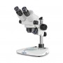 Microscope stéréo à zoom Kern OZL 451, Greenough, colonne, bino, 0.75-5.0x, 10x/23, 10W Hal (66626)