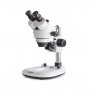 Kern Stereo-Zoom-Mikroskop OZL 464, Trinokular, Greenough, 0.7-4.5x, HWF10x20, 3W LED (66631)