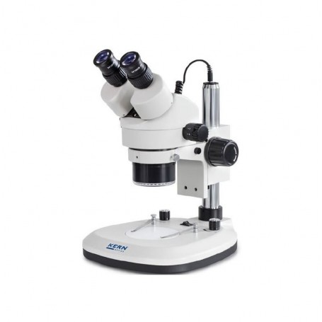 Kern Stereozoommikroskop OZL 465, bino, Ringl, Greenough, 0.7-4.5x, HWF10x20, 3W LED (66635)