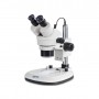 Kern Stereo zoom microscope OZL 466, trino, Ringl., Greenough, 0.7-4.5x, HWF10x20, 3W LED (66636)