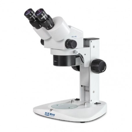 Kern Stereo-Zoom-Mikroskop OZL 456, binokular, Ringlicht, 10x23, 0,21W LED, 0.75-5.0x (66627)