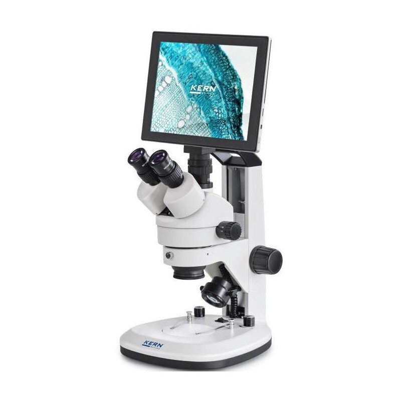 Kern OZL 468T241 Greenough, Gear rack, 7-45x,10x/20,Reflected light,3W LED,Camera 5MP,USB,USB 2.0,HDMI,WiFi,Tablet (66643)