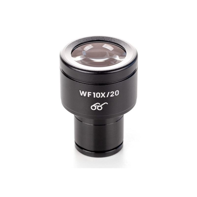 عدسة كيرن Ø 23.2 مم، OBB-A1618، HWF 10x/Ø20mm، مع مقياس 0.1mm، نقطة عين عالية، مقاومة للفطريات (82976)