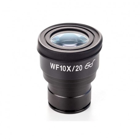 Okular Kern Ø 30 mm, OBB-A1591, HWF 10x/Ø20mm, ze skalą, High-Eye-Point, Anti-Fungus (82957)