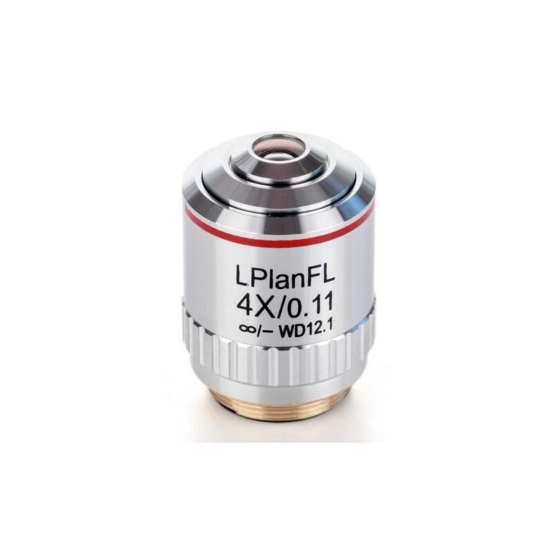 Kern Objective Lens, OBB-A1600, PH, 무한대, 평면, 4x (82962)