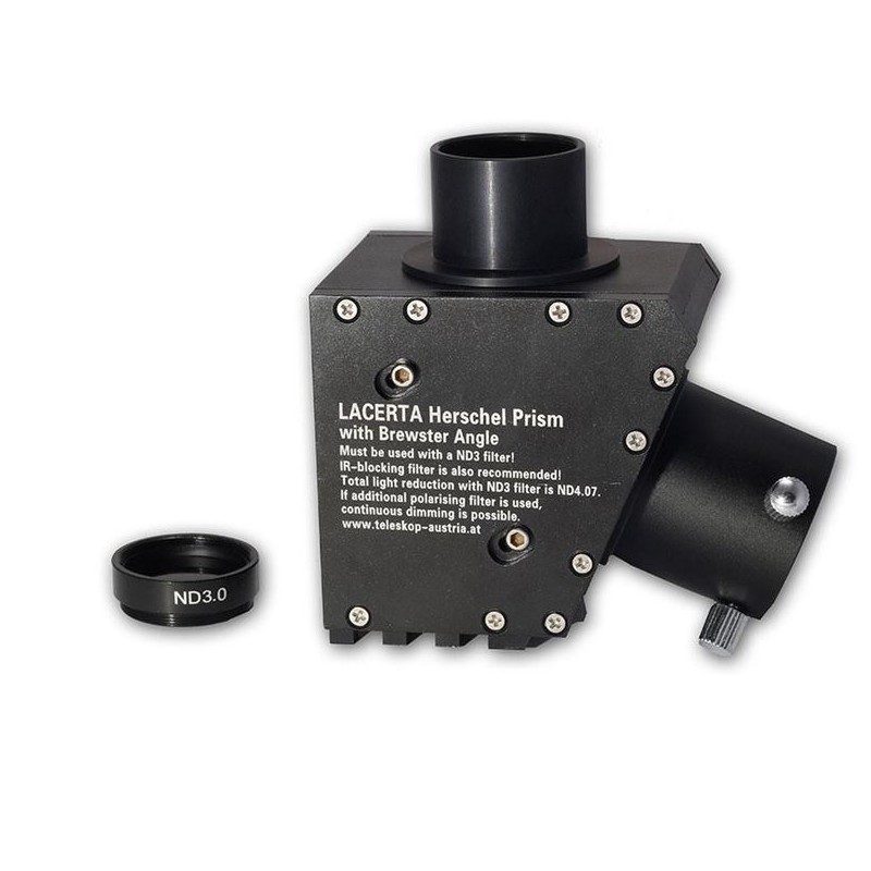 Lacerta 1.25" T2 Herschel prism with ND3 filter (50251)