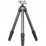 Leofoto SA-324C ขาตั้งกล้องคาร์บอนพร้อม MA-30 ที่ยึดปืนไรเฟิล (79456)