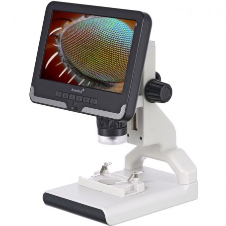 Levenhuk Mikroskop Rainbow DM700 2MP 1/2.9" 2.8µm 10-50x LCD CMOS Färg Digital (84922)