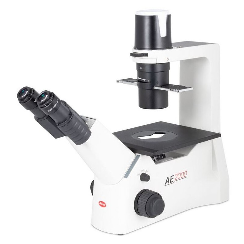 Motic Inverted microscope AE31E bino, infinity, 40x-400x, phase, Hal, 30W (67735)