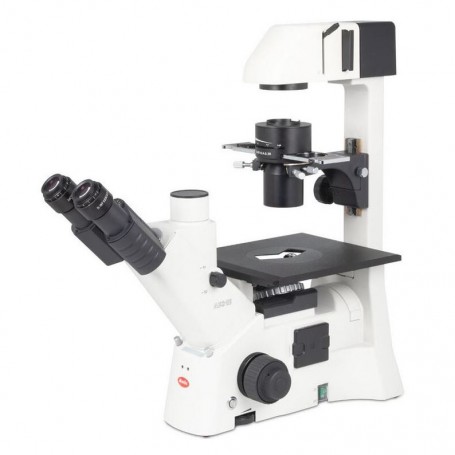 Microscop inversat Motic AE31E trino, infinit, 40x-400x, fază, Hal, 30W (67733)