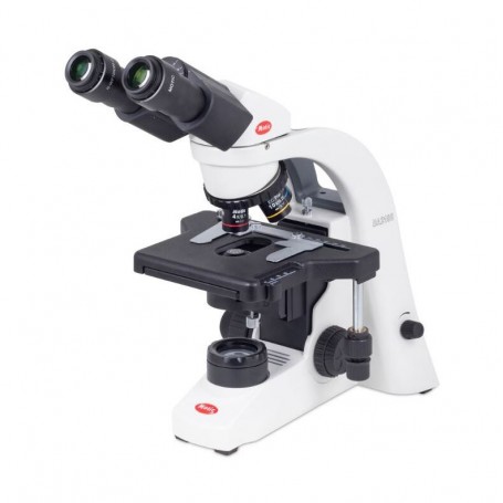 모틱 현미경 BA210E 바이노, 무한대, EC-플랜, 아크로, 40x-1000x 할로겐 (67725)