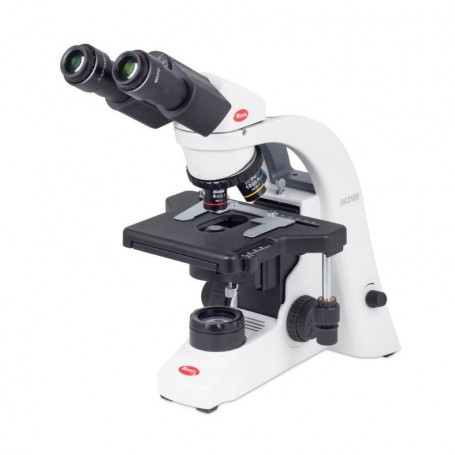 모틱 현미경 BA210E 바이노, 무한대, EC-플랜, 아크로, 40x-400x 할로겐 (67724)