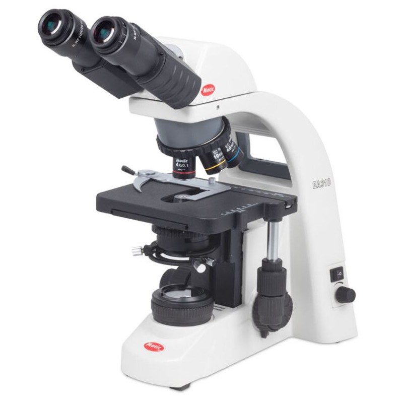 Motic Microscope BA310, LED, 40x-400x (without 100x), bino (64387)