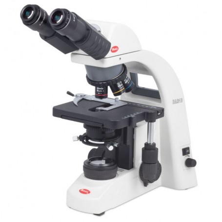 Microscópio Motic BA310, LED, 40x-400x (sem 100x), bino (64387)