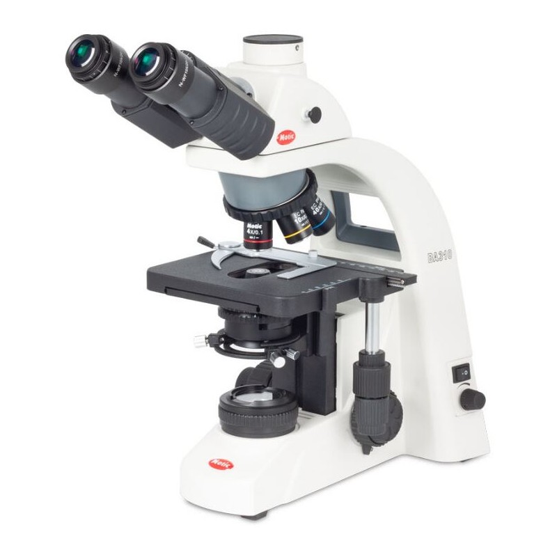 Motic Microscope BA310, LED, 40x-400x (without 100x), trino (66877)