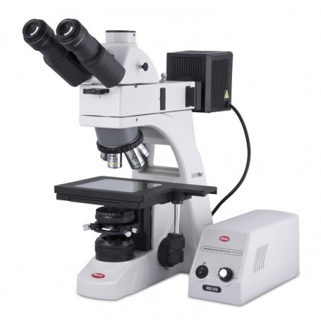 Microscopio trinocular Motic BA310 MET-T, (3 "x2") (45010)