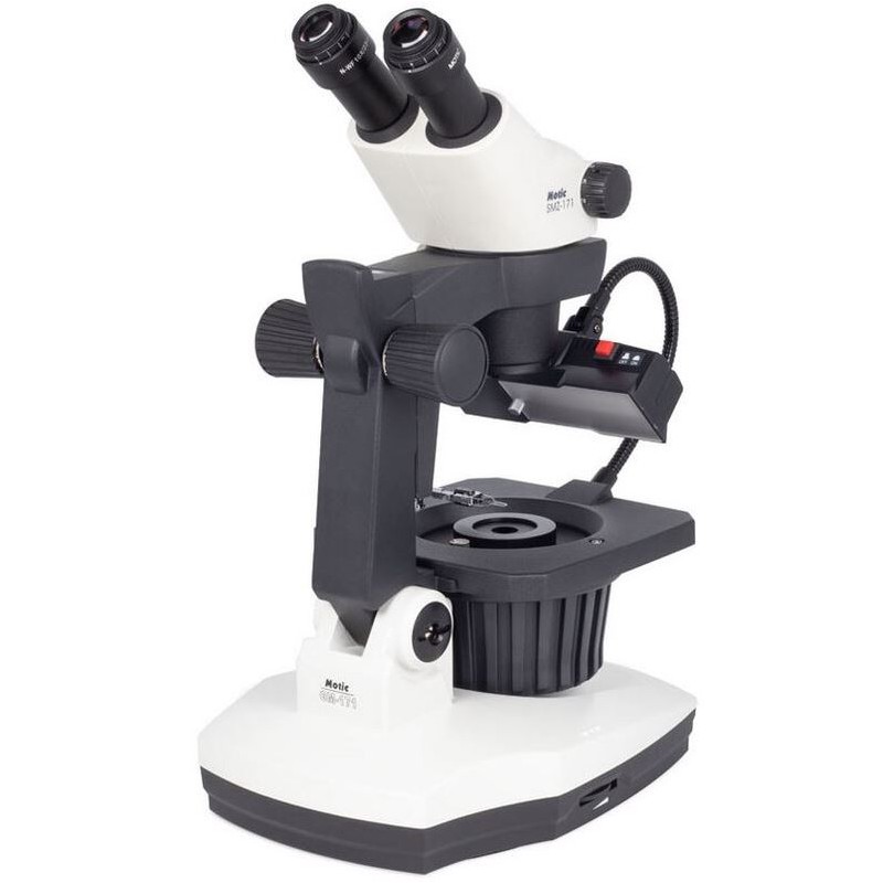 Motic Stereo zoom microscope GM-171, bino, 7.5-50x, wd 110mm (66098)