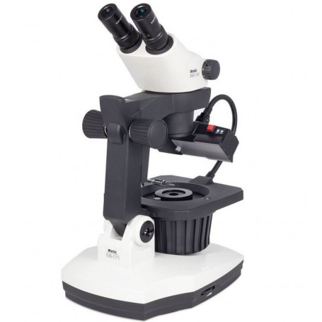 मोटिक स्टीरियो ज़ूम माइक्रोस्कोप GM-161, बाइनो, फ्लुओ, 7.5-45x, डब्ल्यूडी 110 मिमी (66094)