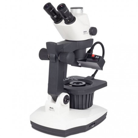 मोटिक स्टीरियो ज़ूम माइक्रोस्कोप GM-161, ट्रिनो, फ्लुओ, 7.5-45x, डब्ल्यूडी 110 मिमी (66097)