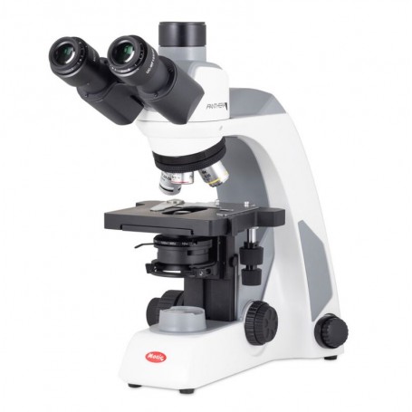 Microscope Motic Panthera E2, Trinoculaire, HF, Infini, plan achromatique, 40x-1000x, Koehler fixe.LED (65803)