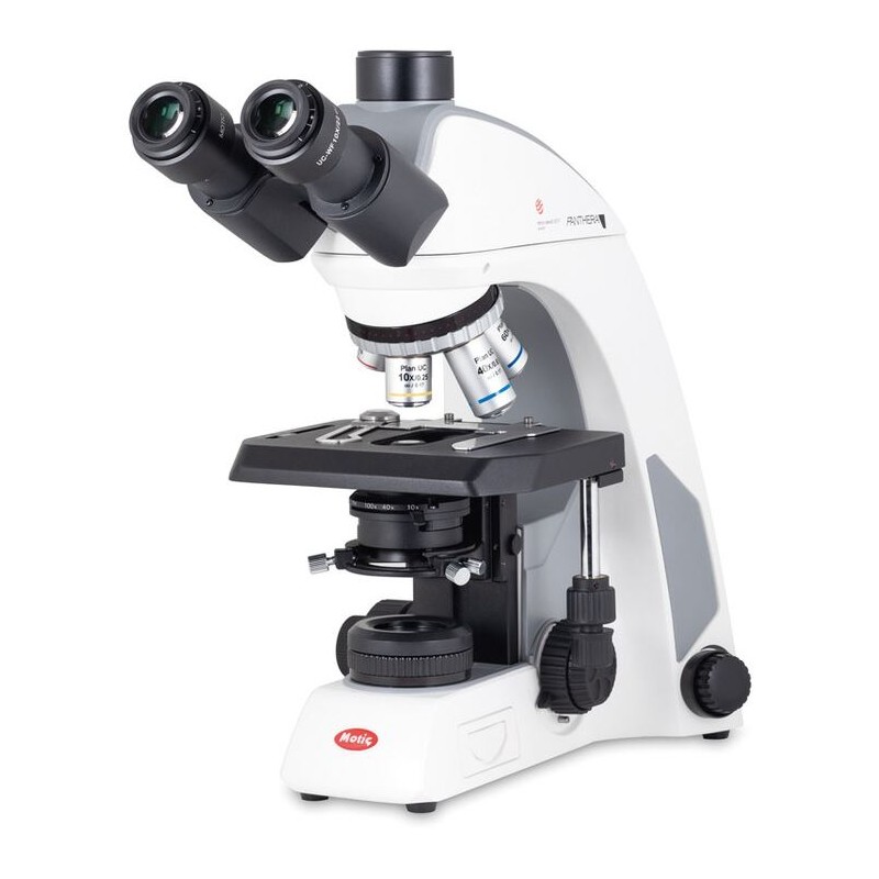Motic Microscope Panthera C2, Trinocular (without 100X), infinity, plan, achro, 40x-400x, Halogen/LED (71284)