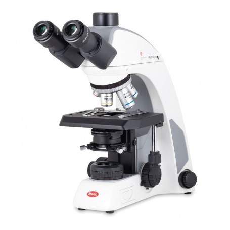 Microscop Motic Panthera C2, Trinocular (fără 100X), infinit, plan, achromat, 40x-400x, Halogen/LED (71284)