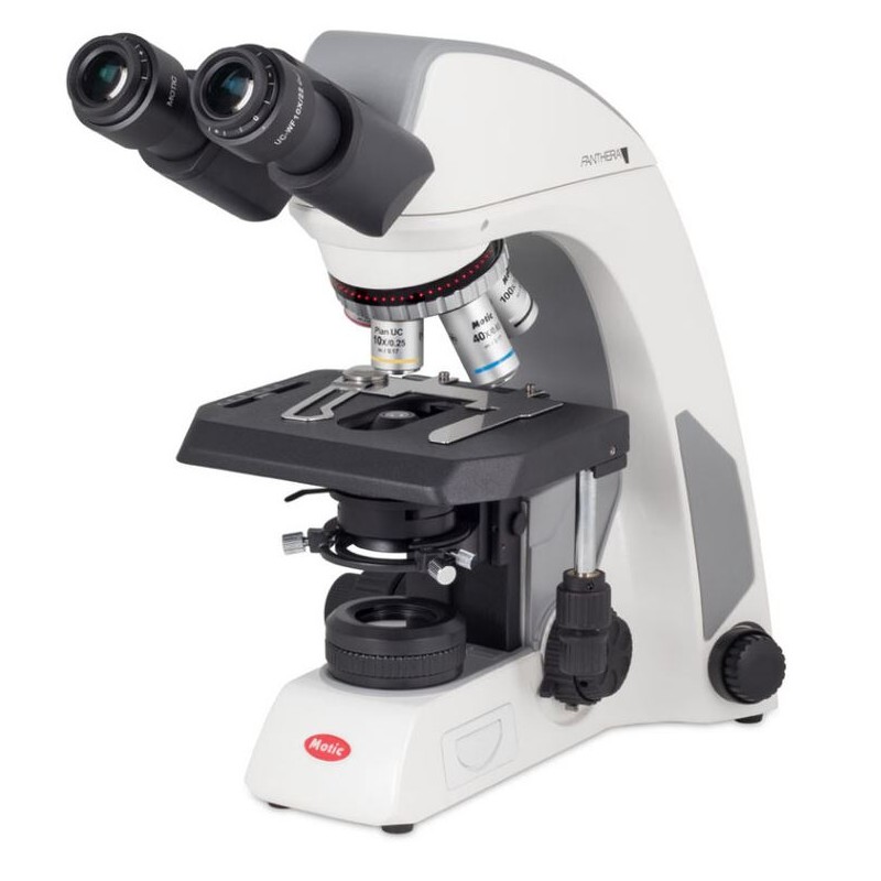 Motic microscope Panthera DL, binocular, digital, infinity, plan, achro, 40x-1000x, 10x/22mm, Halogen/LED, WI-Fi, 4MP (77019)