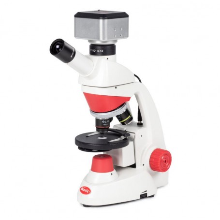 मोटिक माइक्रोस्कोप RED50X प्लस, मोनो, डिजिटल, 40x- 400x, 4MP (76358)