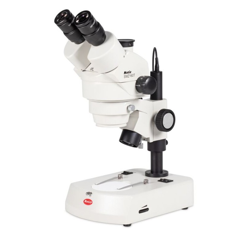Motic Stereo Zoom Microscope SMZ-160-TLED, LED, 0.75x-4.5x (77802)